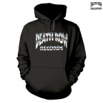 Death Row Records / デス・ロウ・レコード - METALLIC LOGO プルオーバーパーカー(ブラック)