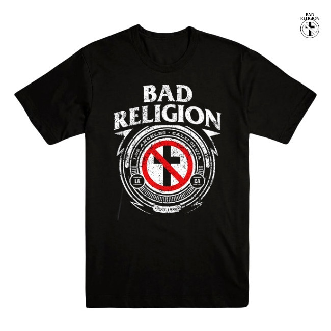 Bad Religion / �Хåɡ���ꥸ��� - BADGE T�����(�֥�å�)