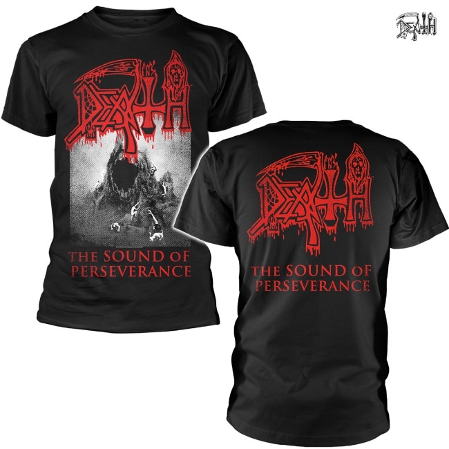 DEATH / デス - THE SOUND OF PERSEVERANCE Tシャツ(ブラック) | T