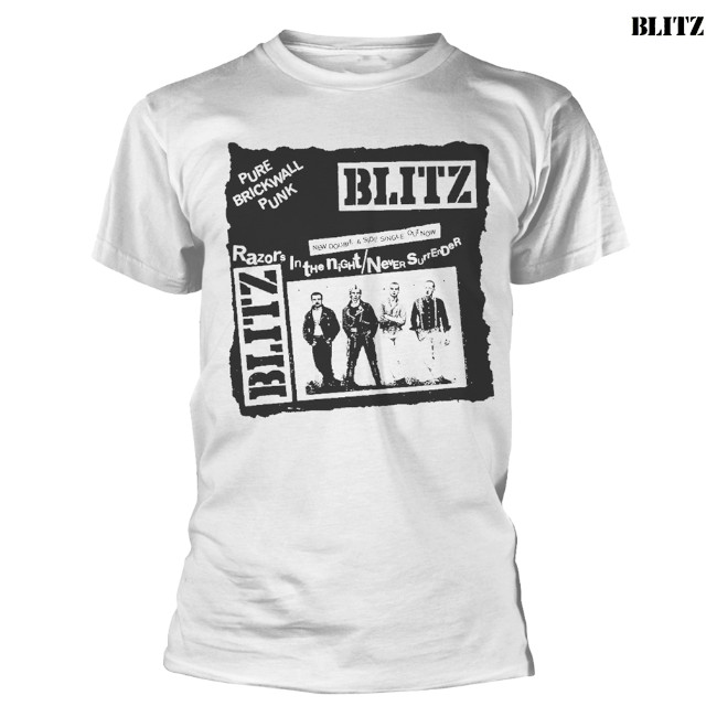 BLITZ / ブリッツ - PURE BRICK WALL Tシャツ(ホワイト) | Tシャツ