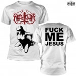 Marduk / マーダック - FUCK ME JESUS Tシャツ(ホワイト)