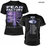 Fear Factory / フィア・ファクトリー - DEMANUFACTURE 20 YEARS TOUR Tシャツ(ブラック)