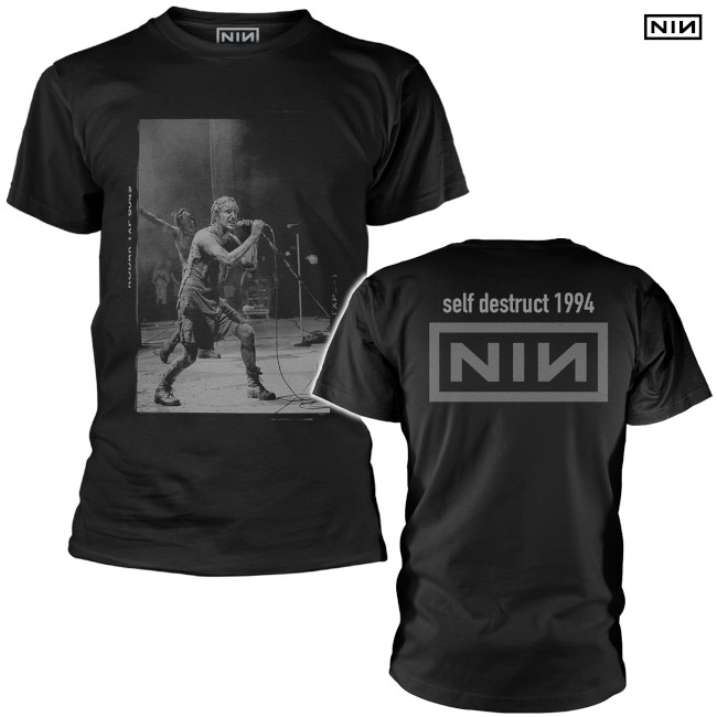 nine inch nails ナインインチネイルズ ©1994 Tシャツ L 94'S nine inch nails the downward spiral T-SHIRTS（1994年
