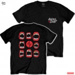 Angel Du$T / エンジェル・ダスト - MOUTH REPEAT Tシャツ(ブラック)