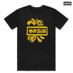 Oasis / オアシス - DRAWN LOGO Tシャツ(ブラック)