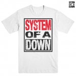 System of a Down / システム・オブ・ア・ダウン - TRIPLE STACK BOX Tシャツ(ホワイト)