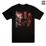 System of a Down / システム・オブ・ア・ダウン - PAINTED FACES Tシャツ(ブラック)