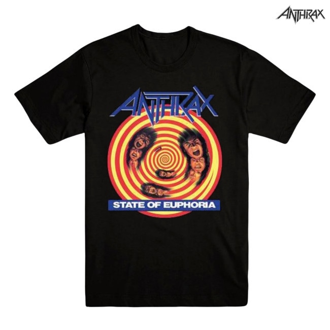 Anthrax / アンスラックス - STATE OF EUPHORIA Tシャツ