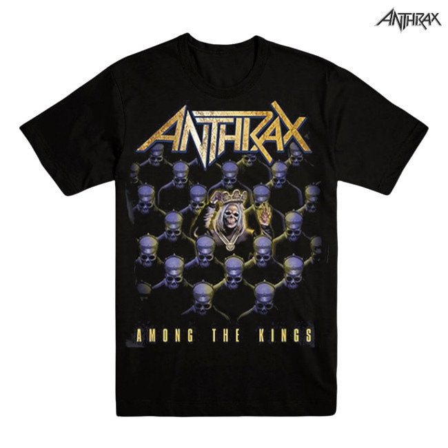 Anthrax / アンスラックス - AMONG THE KINGS Tシャツ(ブラック) | T