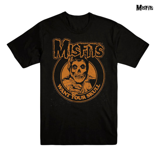 Misfits / ミスフィッツ - WANT YOUR SKULL Tシャツ (ブラック) | T