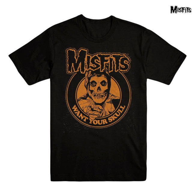Misfits / ミスフィッツ - WANT YOUR SKULL Tシャツ (ブラック) | T