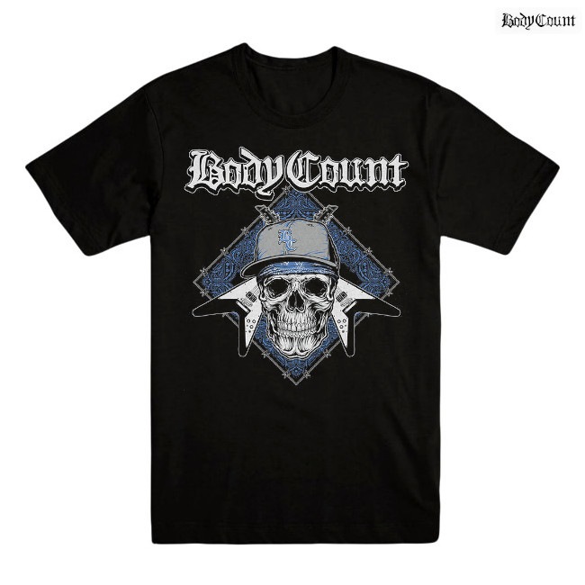 body count【ボディ カウント】rap HIPHOP Tシャツ Bodycount /ボディーカウント - ATTACK Tシャツ (ブラック) | Tシャツ