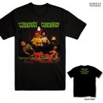 Marilyn Manson / マリリン・マンソン - AMERICAN FAMILY Tシャツ(ブラック)