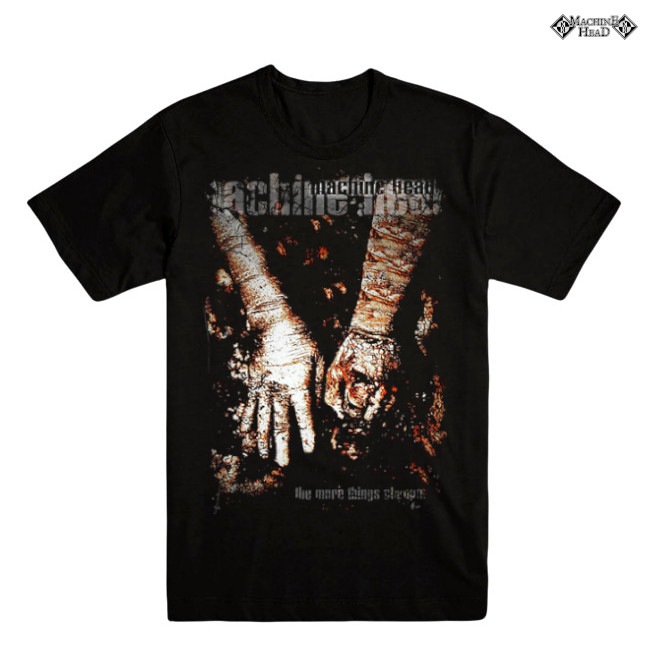machine head 着用同デザインTシャツ