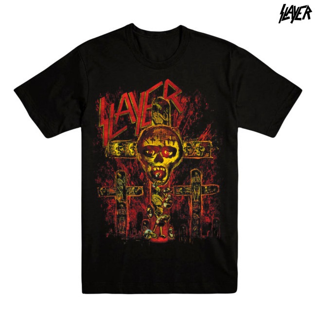 Slayer / スレイヤー - SOS CRUCIFIXION Tシャツ(ブラック)