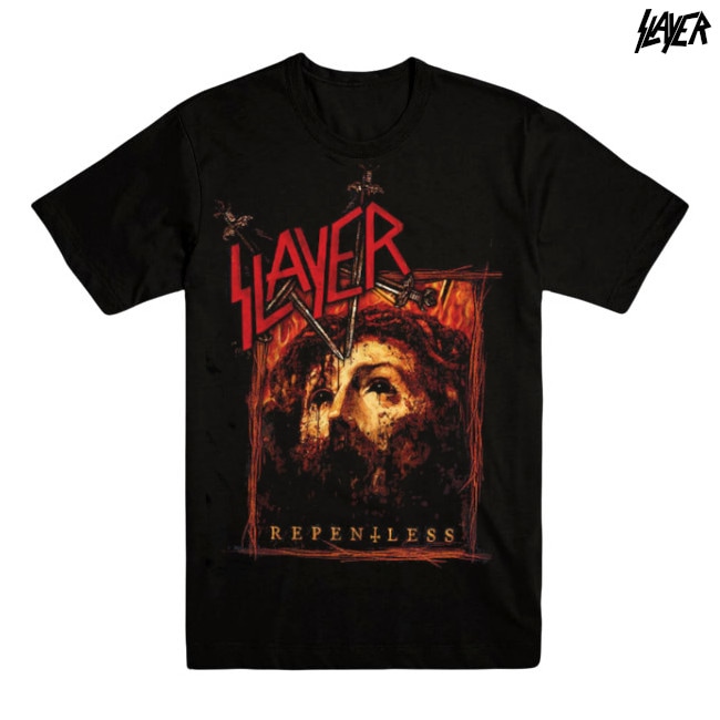 Slayer / スレイヤー - REPENTLESS RECTANGLE Tシャツ(ブラック)