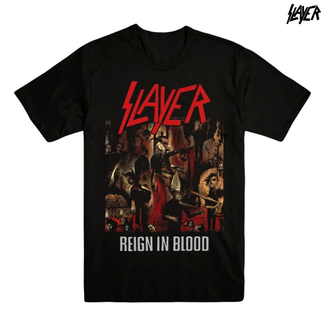 Slayer / スレイヤー - REIGN IN BLOOD Tシャツ(ブラック)