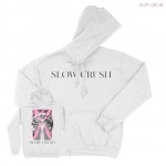 Slow Crush /スロー・クラッシュ - EARTH プルオーバーパーカー(ホワイト)