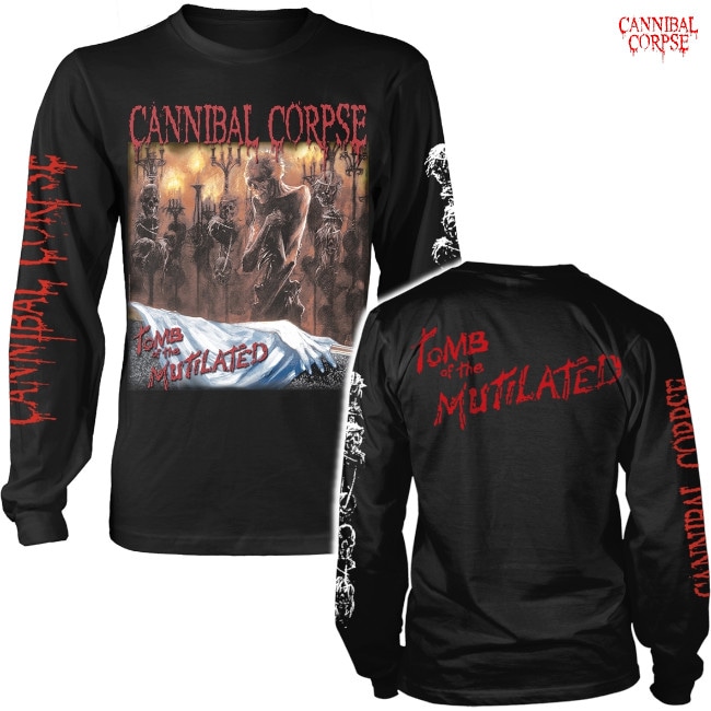 Cannibal Corpse ロングスリーブT Cannibal Corpse / カンニバル・コープス - TOMB OF THE MUTILATED
