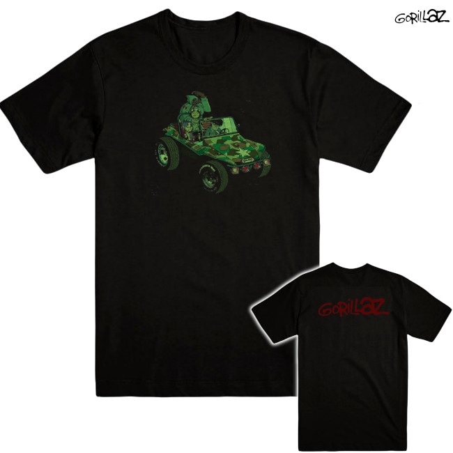 Gorillaz / ����饺 -  GREEN GEEP T�����(�֥�å�)
