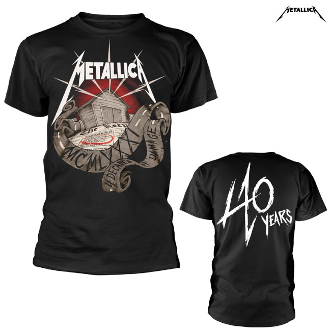 Metallica / �᥿�ꥫ - 40TH ANNIVERSARY GARAGE T�����(�֥�å�)