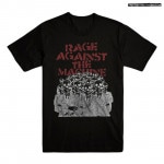 Rage Against the Machine / レイジ・アゲインスト・ザ・マシーン - CROWD MASKS Tシャツ(ブラック)
