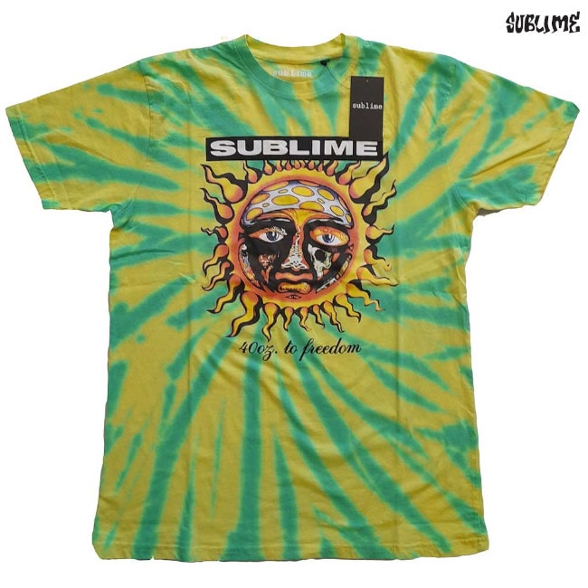 Sublime / サブライム - 40OZ TO FREEDOM Tシャツ(タイダイ) | T