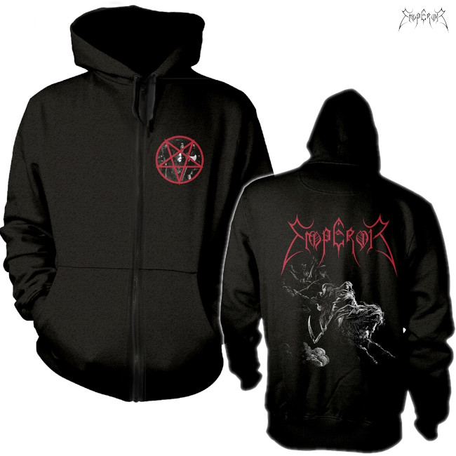 Emperor / エンペラー - RIDER 2014 ジップアップパーカー(ブラック