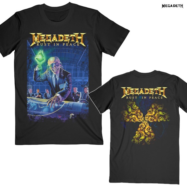 Megadeth / メガデス - RUST IN PEACE 30TH Tシャツ (ブラック) | T