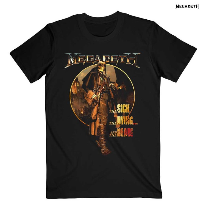 【新品、本物、当店在庫だから安心】 メガデス / Megadeth - Tシャツ … DYING THE SICK, THE ミュージシャン