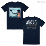 Misery Signals / ミザリー・シグナルズ - Live At Rain City Tシャツ(ネイビー)