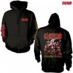 Kreator / クリーター - PLEASURE TO KILL ジップアップパーカー(ブラック)