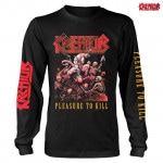 Kreator / クリーター - PLEASURE TO KILL ロングスリーブ・長袖シャツ(ブラック)
