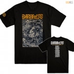 Baroness / バロネス - GOLD & GREY DATE Tシャツ(ブラック)