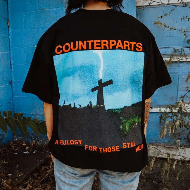 Counterparts / カウンターパーツ - CROSS Tシャツ(ブラック) | T 