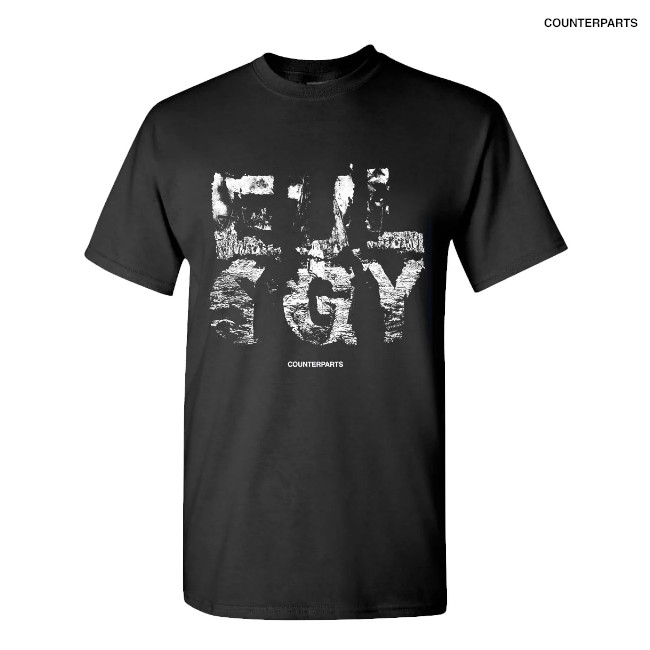 Counterparts / カウンターパーツ - EULOGY Tシャツ(ブラック) | T 