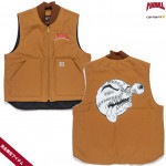 MADBALL / マッドボール - Carhartt Work Vest カーハート・ベスト(ブラウン)【限定品】