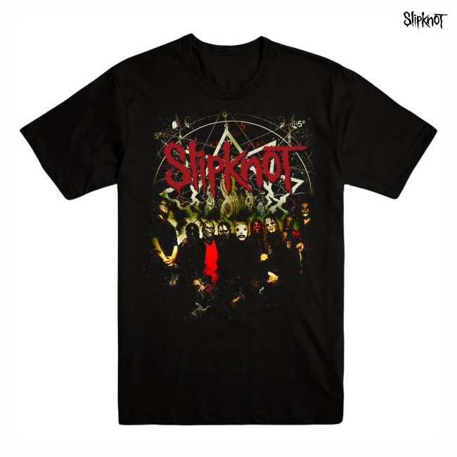 Slipknot ブラック Tシャツ XL 予約商品】SLIPKNOT バンドTシャツ ユニセックス: Stretched