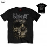 Slipknot / スリップノット - SKULL GROUP Tシャツ(ブラック)