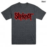 Slipknot / スリップノット - LOGO WASH Tシャツ(グレー)