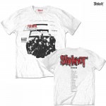 Slipknot / スリップノット - IOWA TRACK LIST Tシャツ(ホワイト)