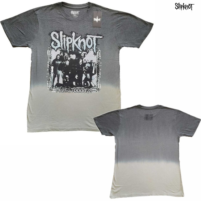 Slipknot / スリップノット - BARCODE PHOTO Tシャツ(グレー) | T