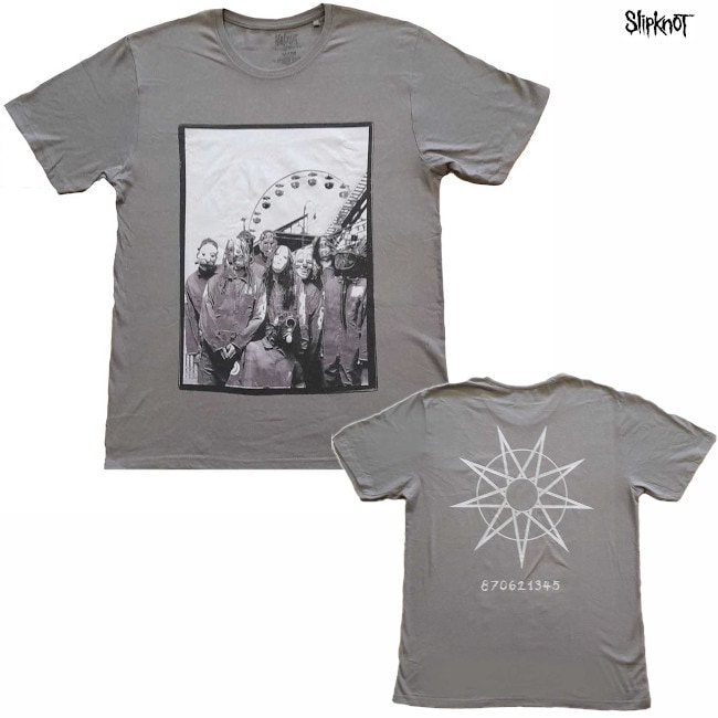 Slipknot / スリップノット - AMUSEMENT PARK Tシャツ(グレー