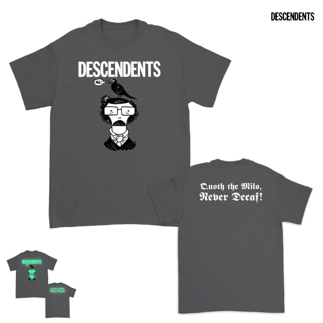 Descendents / ディセンデンツ - Quoth the Milo Tシャツ(グレー)