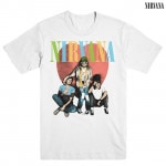 Nirvana / ニルヴァーナ - TRAPPER HAT Tシャツ(ホワイト)