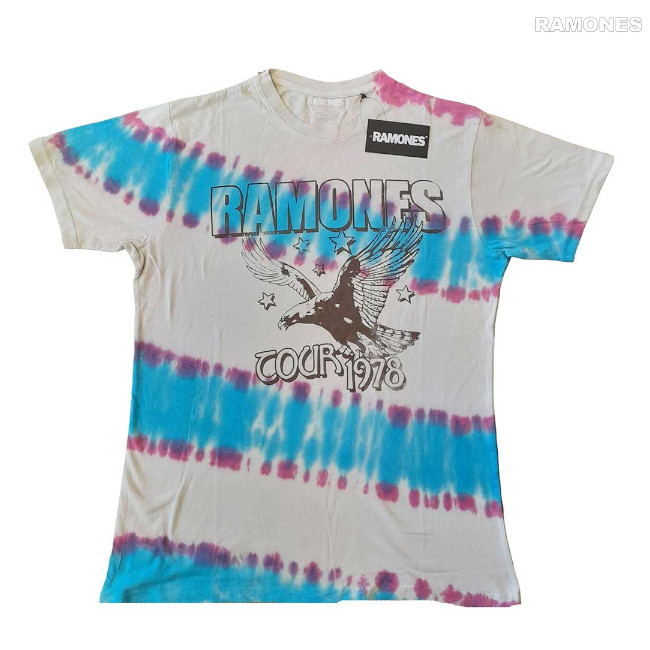 Ramones / ラモーンズ - EAGLE Tシャツ (タイダイ) | Tシャツ 
