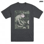 Pixies / ピクシーズ - MONKEY GRID Tシャツ(グレー)