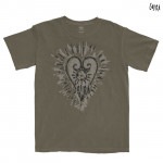 Gojira / ゴジラ - FORTITUDE HEART Tシャツ (ダストグリーン)