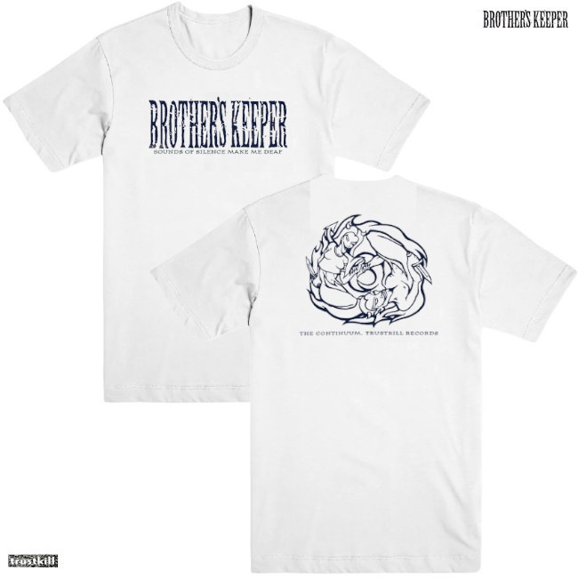 Brother's Keeper / ブラザーズ・キーパー THE CONTINUUM Tシャツ (ホワイト) Tシャツ バンドT