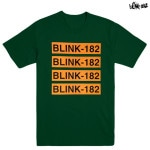 Blink 182 / ブリンク 182 - LOG REPEAT Tシャツ (グリーン)